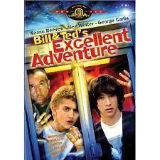 Bill & Teds Excellent Adventure Vintage Player Movie Video Reeves 