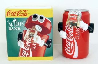 Vintage Coca Cola Coke Action Bank NEW MINT 