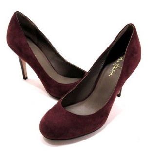 COLE HAAN WOMENS AIR TALIA HIGH HEEL PUMP OXBLOOD SUEDED LEATHER SIZE 