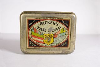 Collectible Packers Tar Soap Tin