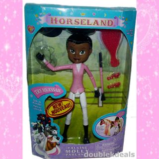 NEW IN BOX C. 2006 HORSELAND TALKING MOLLY LARGE POSABLE DOLL TOY RARE 