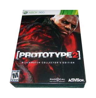 Prototype 2 Blackwatch Collectors Edition (Xbox 360)   New, Sealed
