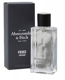 FIERCE BY ABERCROMBIE&FI​TCH EAU DE COLOGNE 3.4oz FOR MEN NEW IN BOX