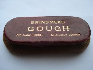  VINTAGE BRINSMEAD GOUGH THE PIANO HOUSE STREATHAM COMMON RECORD DUSTER