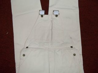 PAINTERS BIB OVERALLS NWT COLOR NATURAL WAIST 28 T0 46 CABOOSE STRETCH 