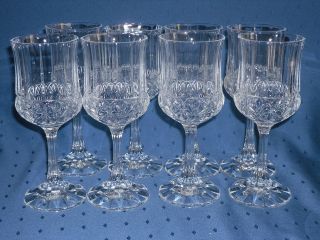 vintage crystal wine glasses in Glassware