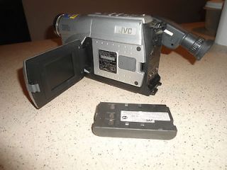 JVC CAMCORDER SUPER VHS GR SXM260U WITH BATT VG CONDITION HIGH RES 