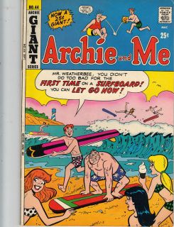 VINTAGE 1971 ARCHIE GIANT SERIES COMIC BOOK ~ ARCHIE AND ME   NO. 44 