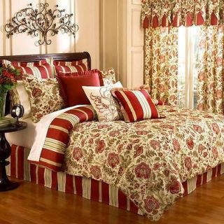 IMPERIAL DRESS BRICK 4pc QUEEN comforter set by Waverly