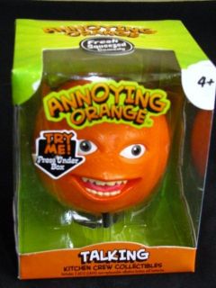   ORANGE SMILIN TALKING KITCHEN CREW COLLECTIBLES COMEDY FUNNY TOY