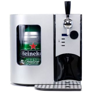 Mini Kegerator Dispenser Draft Beer Fridge, Deluxe Compact Keg Cooler