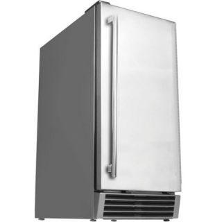   Steel Indoor / Outdoor Built In Compact Beverage & Wine Refrigerator