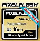   PIXELFLASH CF Card 533x UDMA6 High Speed Compact Flash Expert Memory
