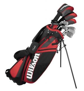 WILSON PROFILE Mens Complete Golf Club Set w/ Carry Stand Bag 