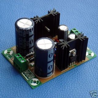 Power Supply Board Kit, PCB, Based on LM317T and LM337T