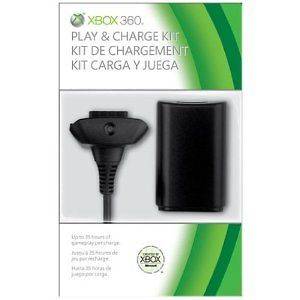 xbox 360 play and charge kit black in Video Game Accessories