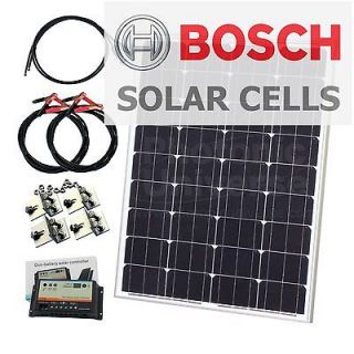 80W 12V dual battery solar charging kit / 80 watt panel (caravan 