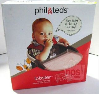 Phil & Teds Lobster Clip On Black High Chair