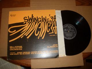 BILL DODGE AND HIS ALL STAR ORCHESTRA SWINGING 34 VOLUME 2 LP 