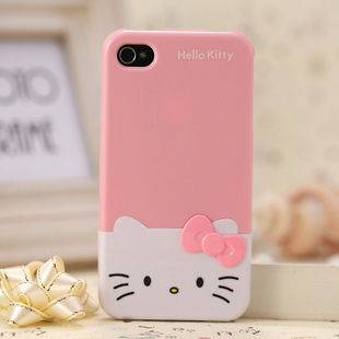   Bow Cute Lovely Hard Case Back Cover Skin for Apple iPhone 4 4G 4S