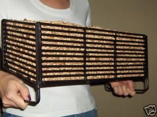 Wood Pellet Basket insert, for Fireplaces & Wood Stoves, Great Gift 