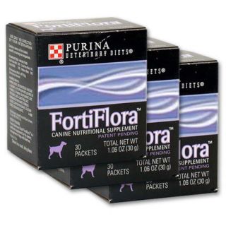FortiFlora Canine Nutritional Supplement 90 Sachets (3/30ct Boxes)