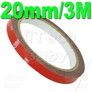 3M Auto Acrylic Foam Double Sided Attachment Tape(20mm)