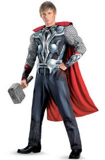 Marvel Avengers Movie Thor Classic Muscle Adult Costume SizeXXL 50 52