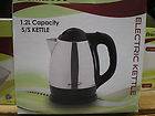 Cordless Stainless steel Electric Tea Kettle boiling Hot Water COMPACT 