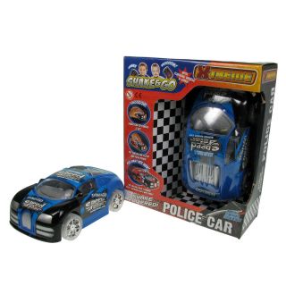 Shake And Go Race Cars Shake Powered Police Car Blue Flashing Lights 
