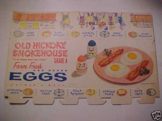   Egg Cartons Box Paper Crate Egg cel 1950s Country Retro New Old Stock