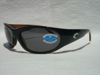 COSTA DEL MAR Swordfish Sunglasses POLARIZED Black Tortoise/Dark Gray 