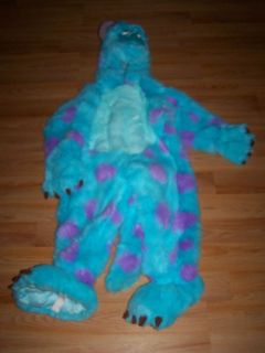    Monsters Inc Plush Sully Sulley Halloween Costume EUC