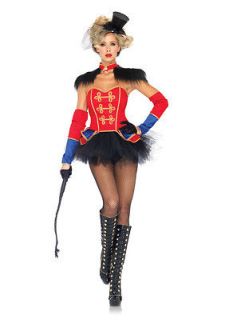 Sexy Ring Mistress Circus Carnival Performer Halloween Fun Costume 