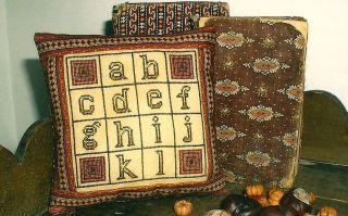 Goode Huswife Old Alphabet Blocks Pattern