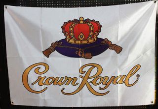CROWN ROYAL BEER BAR Sign Banner Flag B0064
