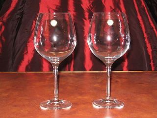 RCR (Royal Crystal Rock) Crystal Balloon Red Wine Glasses   Made 