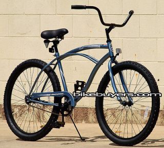   , Micargi Touch 1 spd mens 26 Schwinn Style Beach Cruiser Bikes gy