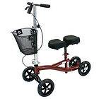  Turning Knee Walker Scooter Rolling Cart Crutch Replacement Basket NEW