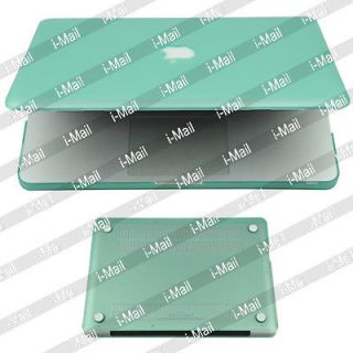 Green Matte Shell Cover Rubberized Hard Case for Apple Mac A1278 