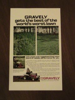   LAWN MOWER garden tractor yard grass RUGGED MOWING ATTACHMENTS vint