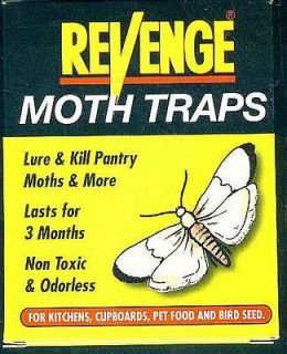 Traps (2 Pkg) Pheromone Pantry Moth Traps. 