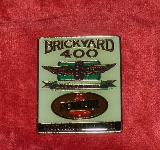 1995 Brickyard 400 NASCAR Race Pennzoil Hat Pin