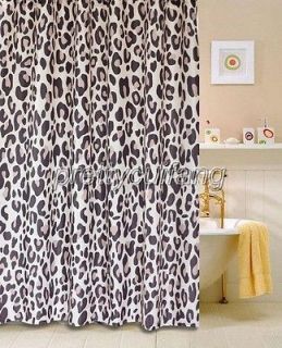   leopard Stripe Print Art Pictrue Bathroom Fabric Shower Curtain ps242