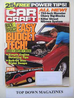 Car Craft Magazine September 1993 Project El Camino  Done