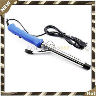 Electr Power 250V Hair Curling Tongs Clamp Curler Bl F