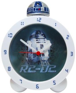NEW* Star Wars R2 D2 R2D2 Droid Talking Topper ALARM CLOCK with SFX 