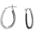 Diamond necklace earrings and bracelet sterling silver Macys 2CT TW 