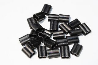 Hi Seas Copper Thick Wall Crimp Sleeve 2.8mm Black 50 pk