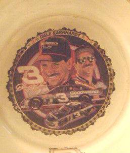   MADE TRIBUTE TO (#3 DALE EARNHARDT) *DURALEX,FRANCE COLLECTOR PLATE